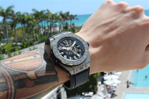 hublot big bang on hand|Hublot big bang.